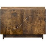  TV stalak 60 x 34.5 x 40 cm Dimljeni hrast Konstruirano drvo | shoptok.hr