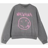 Sinsay Gornji dio trenirke s printom Nirvana | shoptok.hr