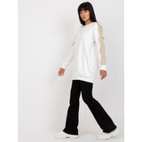 RUE PARIS Tunic-RV-TU-8231.78P-white-beige | Shoptok.si