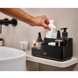 Joseph Joseph Črn plastičen kopalniški organizator EasyStore – | Shoptok.si