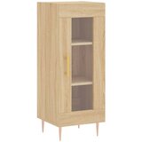 Maison Chic Komoda - Predalnik sonoma hrast 34,5x34x90 cm inženirski les, (21717691) | Shoptok.si