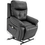 James Wood tv fotelj mario, relax funkcija, črna | Shoptok.si