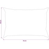  Presvlaka za jastuk 6 kom. HEERLEN Tamnosiva 50 x 70 cm | shoptok.hr