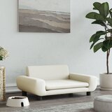 vidaXL Pasja postelja krem 70x45x33 cm žamet Cene