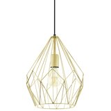 Eglo visilica Carlton, 1 x E27, zlatna, 31 cm, 49933 | shoptok.hr