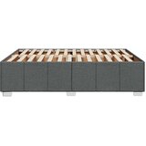  Okvir za krevet bez madraca tamnosivi 140 x 190 cm od tkanine | shoptok.hr