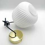  Visilica na sajli HARMA 1xE27/15W/230V prečnik 20 cm bela/zlatna | Eponuda.com