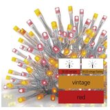 STANDARD LED povezovalna veriga nihajoča – ledene sveče, 2,5 m, zunanja, rdeča/vintage Cene