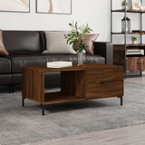 vidaXL Stolić za kavu Smeđa hrasta 90x50x40 cm konstruirano drvo Cijene