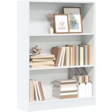 vidaXL Regal za knjige bijeli 80x24x109 cm konstruirano drvo | shoptok.hr