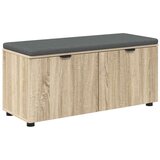  Haldna klop z blazino z vrati Sonoma hrast 100 x 38 x 46 cm, (5000155627) | Shoptok.si