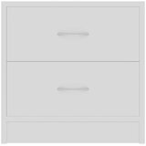  Noćni ormarići 2 kom bijeli 40 x 30 x 40 cm konstruirano drvo | shoptok.hr