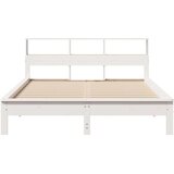 vidaXL okvir kreveta bez madraca bijeli 140 x 190 cm masivna borovina | shoptok.hr