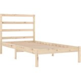  Posteljni okvir iz trdne borovine 90x200 cm, (20645710) | Shoptok.si
