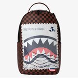Sprayground Usps shark stamp backpack Cene
