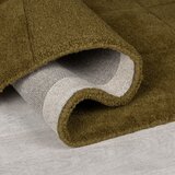 Flair Rugs Kaki zeleni ručno rađen vunen tepih 160x230 cm Checkerboard – | shoptok.hr