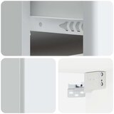  Stenski nočni omarici s predalom 2 pcs Bela 34,5 x 33 x 20 cm, (5000209570) | Shoptok.si
