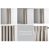 Restilo Bež zatamnjujuća/termo izolacijska zavjesa 140x270 cm Pleat – | shoptok.hr