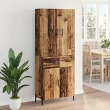  Highboard Staro drvo 69,5 x 34 x 180 cm Konstruirano drvo Slike