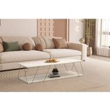Hanah home labranda - gold, marble goldmarble coffee table
