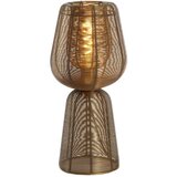 Light & Living Kovinska namizna svetilka v bronasti barvi (višina 42 cm) Aboso – | Shoptok.si