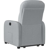 vidaXL Naslonjač na podizanje od tkanine svjetlosivi | shoptok.hr