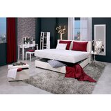 Boxxx postelja x , les, tekstil bela | Shoptok.si
