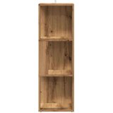 vidaXL Kutni ormar Artisan hrast 33x33x100 cm izrađeno drvo | shoptok.hr