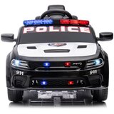  Licenciran policijski avto na akumulator Dodge Charger - črno/beli | Shoptok.si