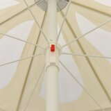  Suncobran za plažu žuta boja pijeska 240 cm | shoptok.hr