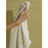 Blomus Svetlo rumena/bela frotirna brisača iz organskega bombaža 70x140 cm Arto – | Shoptok.si