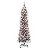 vidaXL Umestno božično drevo med 300 LED Zelena in bela 180 cm | Shoptok.si