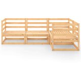  Vrtna sedežna garnitura 4-delna trdna borovina, (20703902) | Shoptok.si