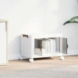 vidaXL Složiva kutija za pohranu s kotačima 28 L 48,5x29,5x33 cm | shoptok.hr