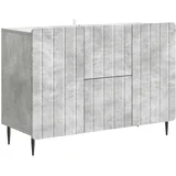 Kreveta Betonska siva 89 x 34,5 x 62 cm Konstruirano drvo