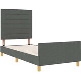  Krevet Siva 80x200 cm Tkanina | shoptok.hr