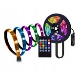 Vakoss USB RGB LED trak 3m s kontrolerjem, utripanje v ritmu glasbe Cene