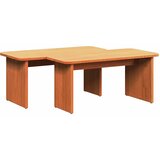  Kava Stol 2 pcs Vosak smeđa Masivna borovina | Eponuda.com