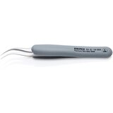 Knipex zakrivljena esd precizna pinceta sa gumiranim ručkama (92 31 10 esd)