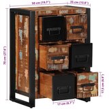  Komoda 50x35x70 cm Obrađeno puno drvo | shoptok.hr