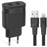 Rivacase HIŠNI POLNILEC VA4125 3,4A + podatkovno polnilni kabel Apple iPhone Cene