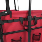  Sklopiva ručna kolica Crvena 105 x 56.5 x 116 cm Oxford tkanina | shoptok.hr