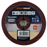 CRAFTOMAT Vlaknasti diski (Premer: 125 mm, Zrnavost: 40, 5 kos) | Shoptok.si