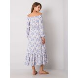 RUE PARIS Dress-WN-SK-840-1.36P-light blue | Shoptok.si