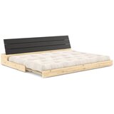 Karup Design Bela raztegljiva sedežna garnitura iz rebrastega žameta 196 cm Base – | Shoptok.si