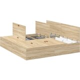  Okvir kreveta za pohranu Sonoma hrast 180x200 cm | shoptok.hr
