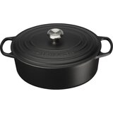 Le Creuset Signature Casserole oval 31 cm black Cijene