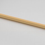 Sobna vrata tanka zlatna 93x201,5 cm kaljeno staklo i aluminij | shoptok.hr