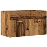 Maison Chic Omarica za umivalnik - Umivalniška omarica starinski les 90x38,5x46 cm inženirski les, (21758956) Cene