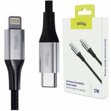 ALLITY kabel AUC-01 USB-C-Lightning 2,0 m 27W CRNI | shoptok.hr